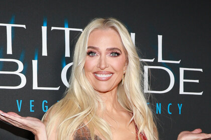 Erika Jayne posing for a photo at her Las Vegas residency announcement