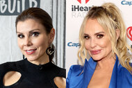 Split of Heather Dubrow at an event for her book The Dubrow Diet and Taylor Armstrong at iHeartRadio Jingleball 2022