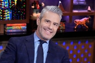 Andy Cohen hosting Watch What Happens Live in New York City