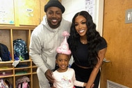 Porsha Williams and Dennis Mckinley with their daughter PJ