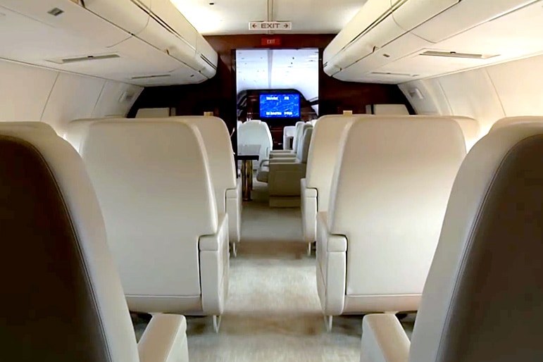 Donald Trump's Plane: Inside The Gold-Plated 757 Jet | JetSet