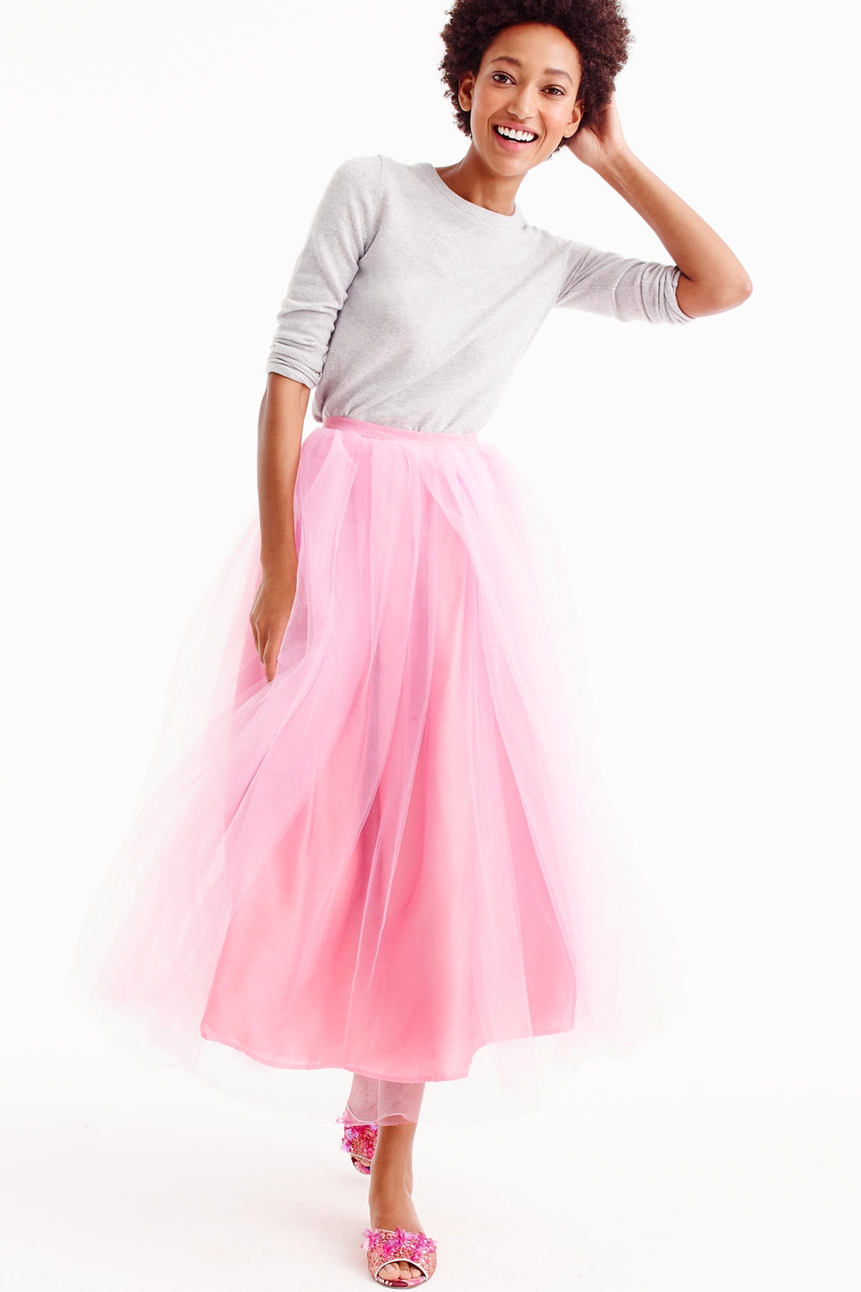 Tulle skirt j crew sale