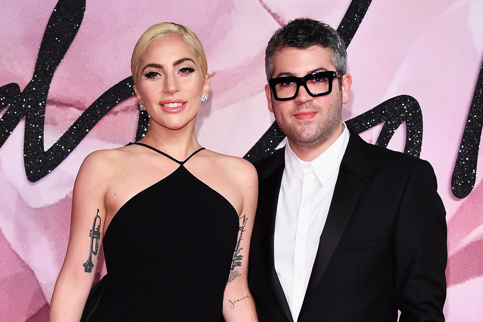 Brandon Maxwell and Lady Gaga attending the Daily Front Rows