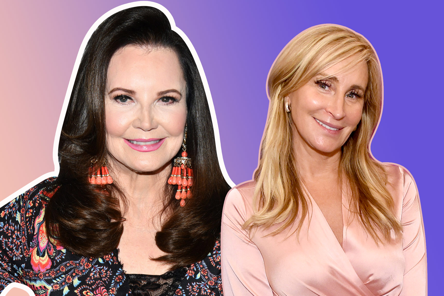 Patricia Altschul and Sonja Morgan