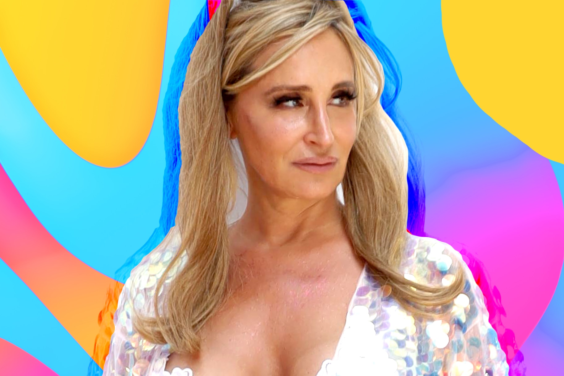 Sonja Morgan Makeup-Free