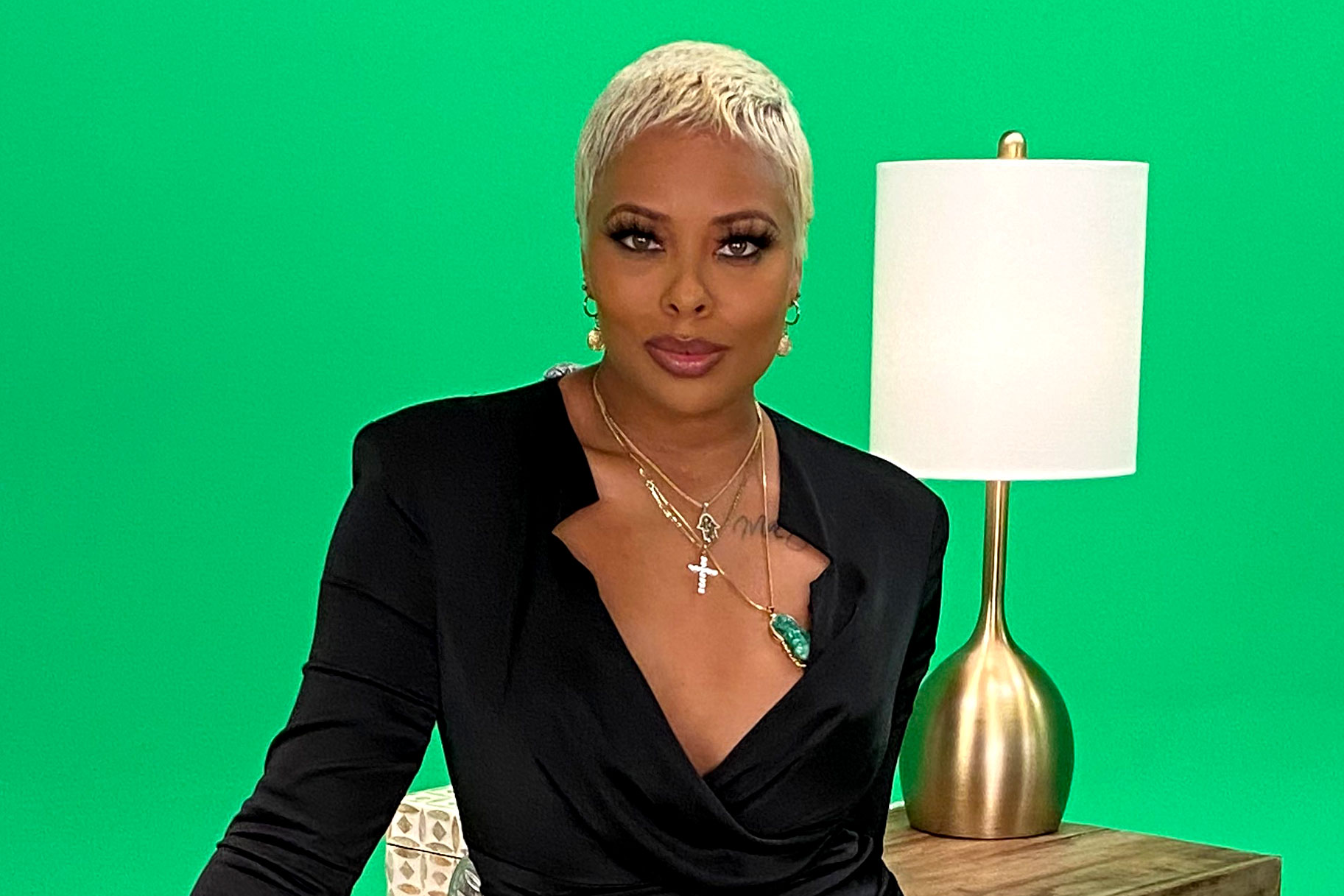 Rhoa After Show Outfit Eva Marcille S Wrap Minidress Style Living