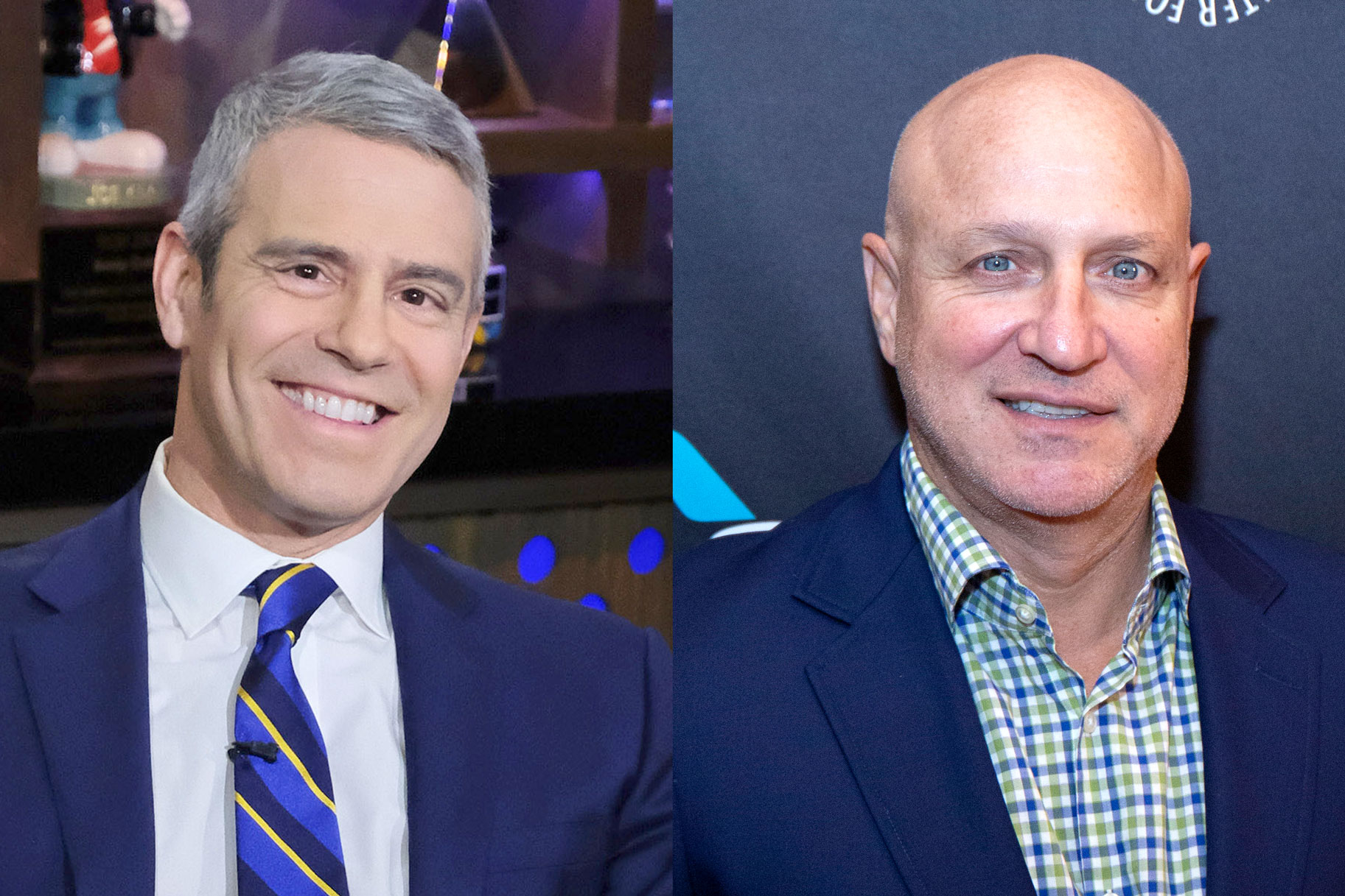 Andy Cohen Tom Colicchio Throwback