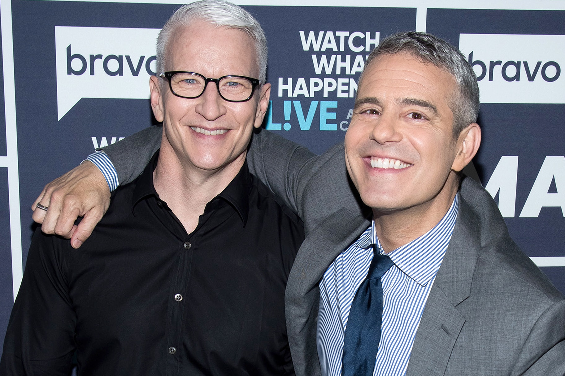 Andy Cohen Anderson Cooper Mile High Club