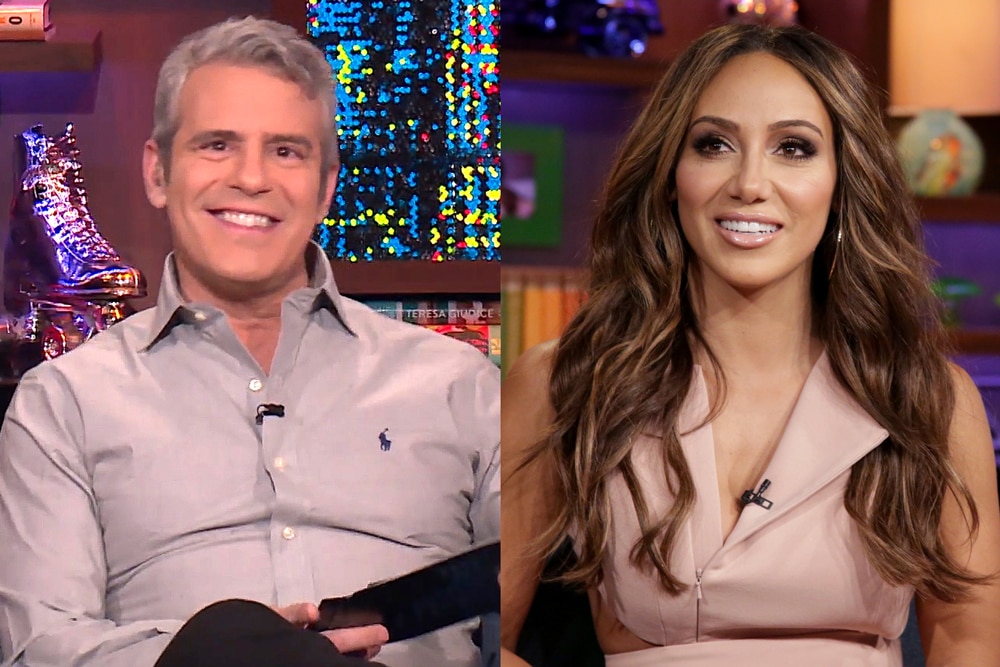 Melissa Gorga Andy Cohen Rhonj