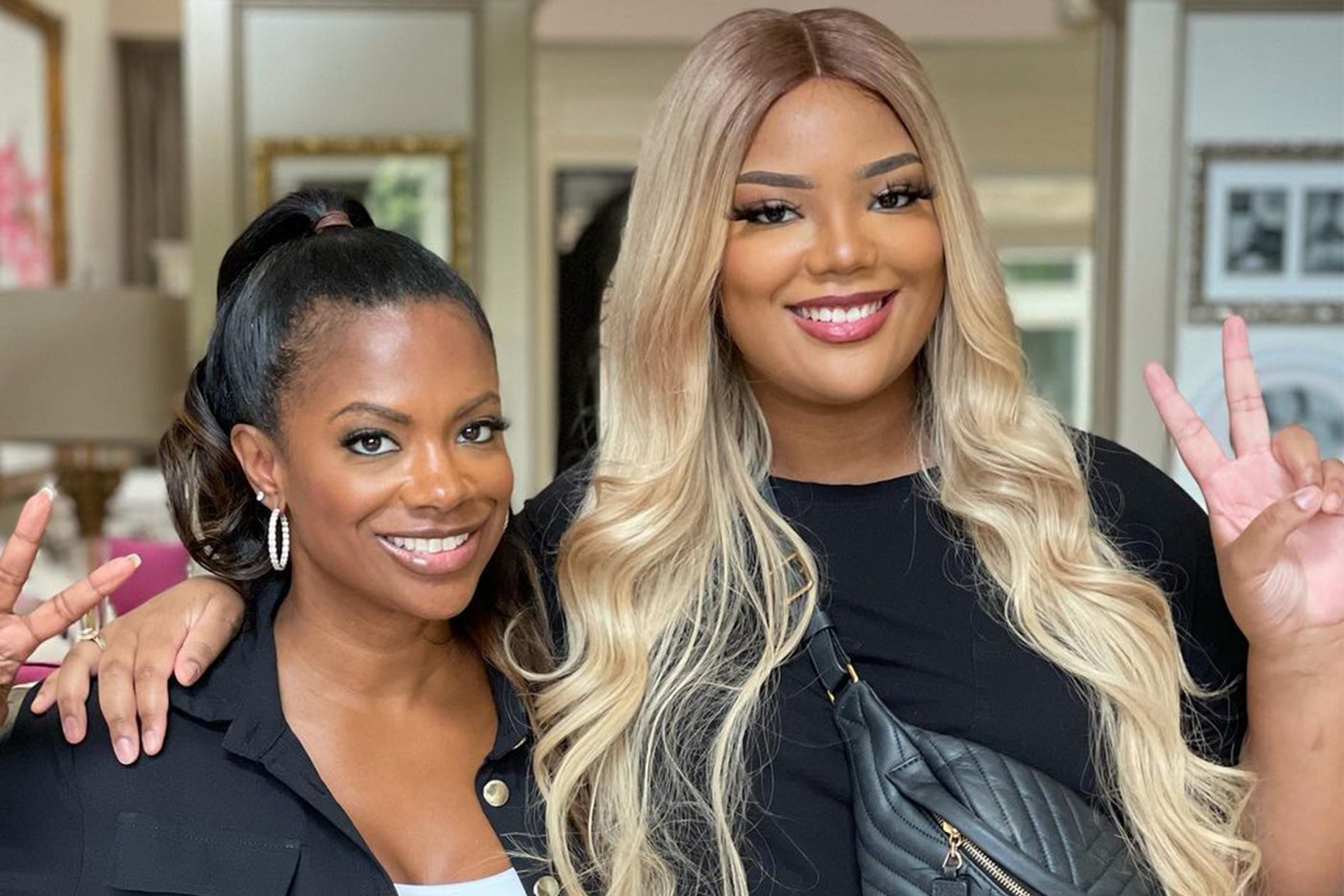 Kandi Burruss' Daughter Riley Chops Off Hair, Rocks Afro: Pics