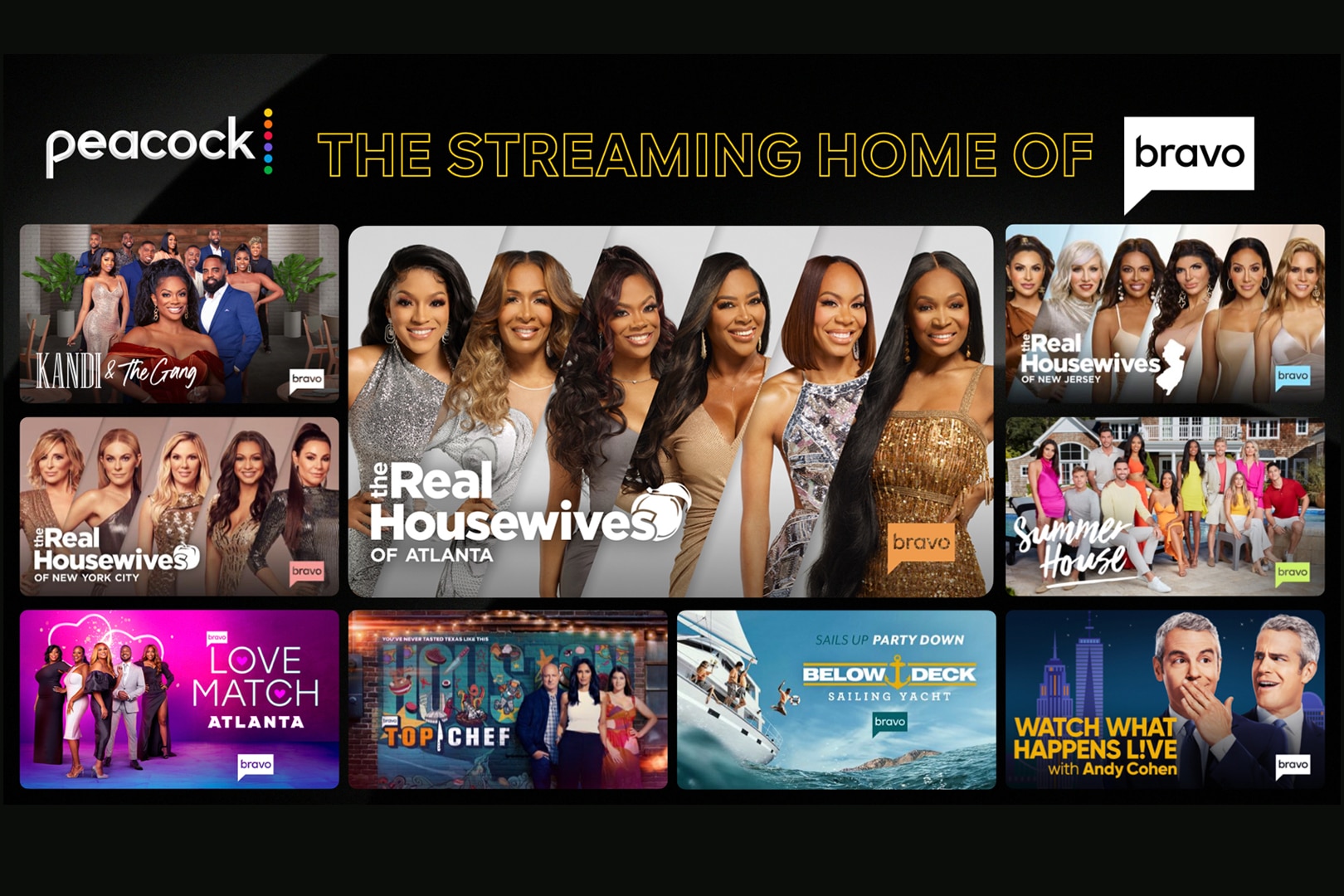 Peacock Streaming Home of Bravo: Details on How to Stream Bravo ...