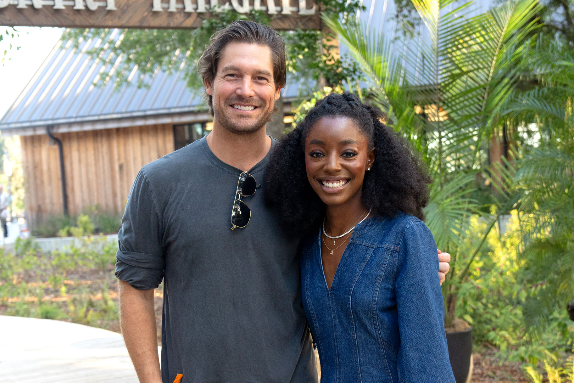 Craig Conover and Venita Aspen at the 2024 Food And Wine Festival