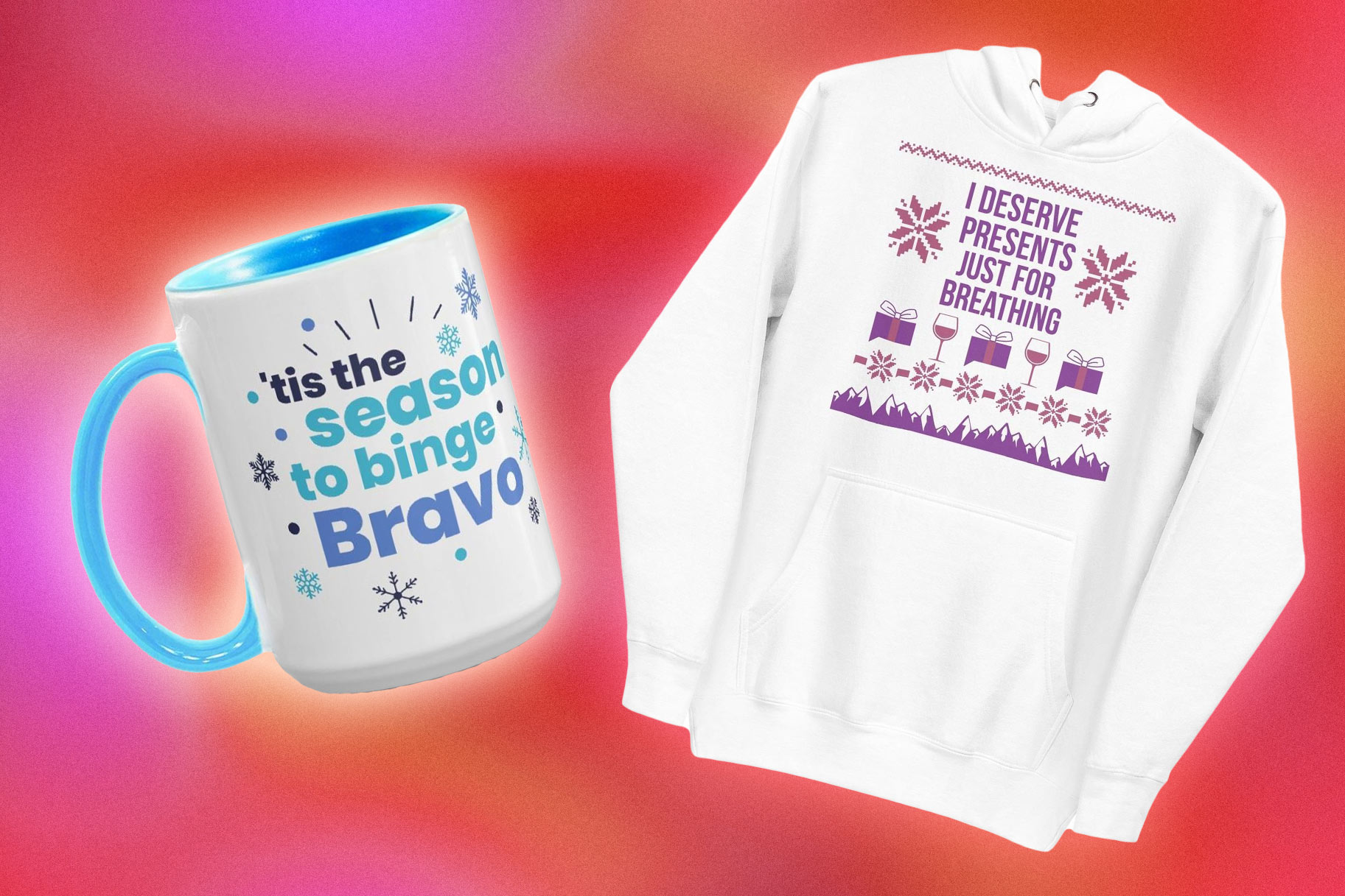 Spread Cheer with the Bravo Holiday Collection! Must-Have Gifts for Every Fan | Bravo TV Official Site