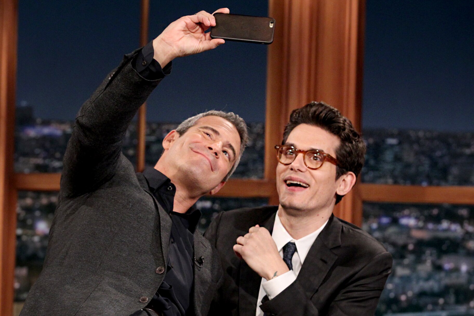 How Tight Are Bffs Andy Cohen And John Mayer The Daily Dish