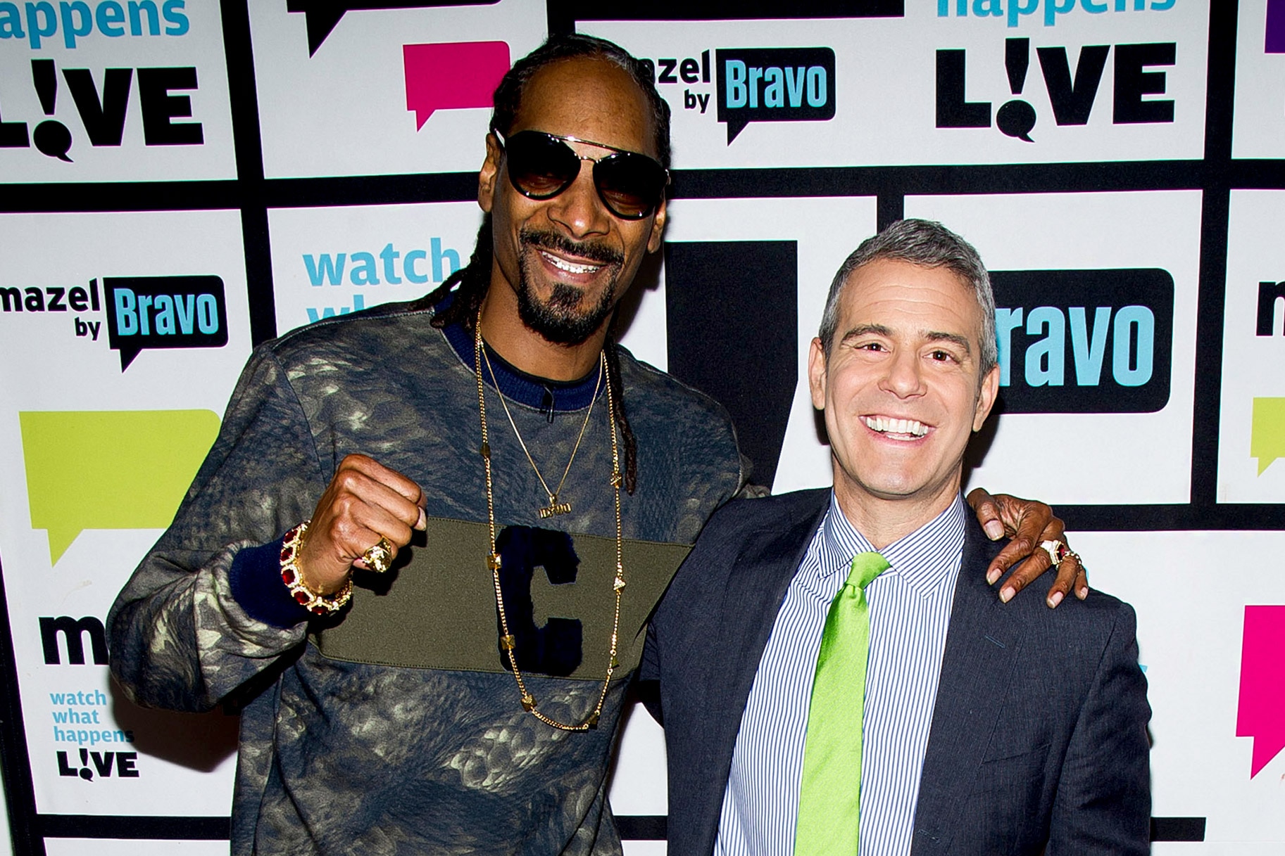 andy cohen and snoop dogg