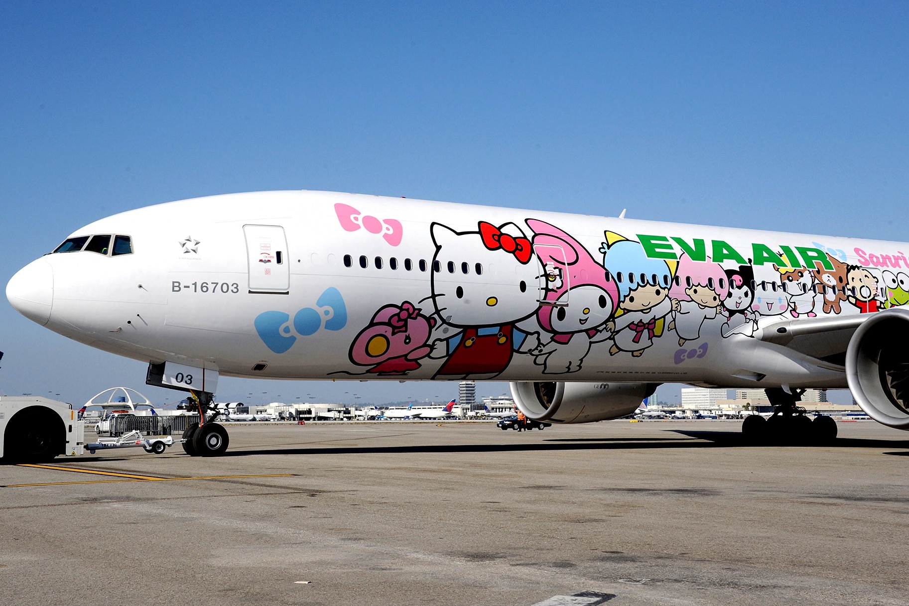 Image result for hello kitty airplane