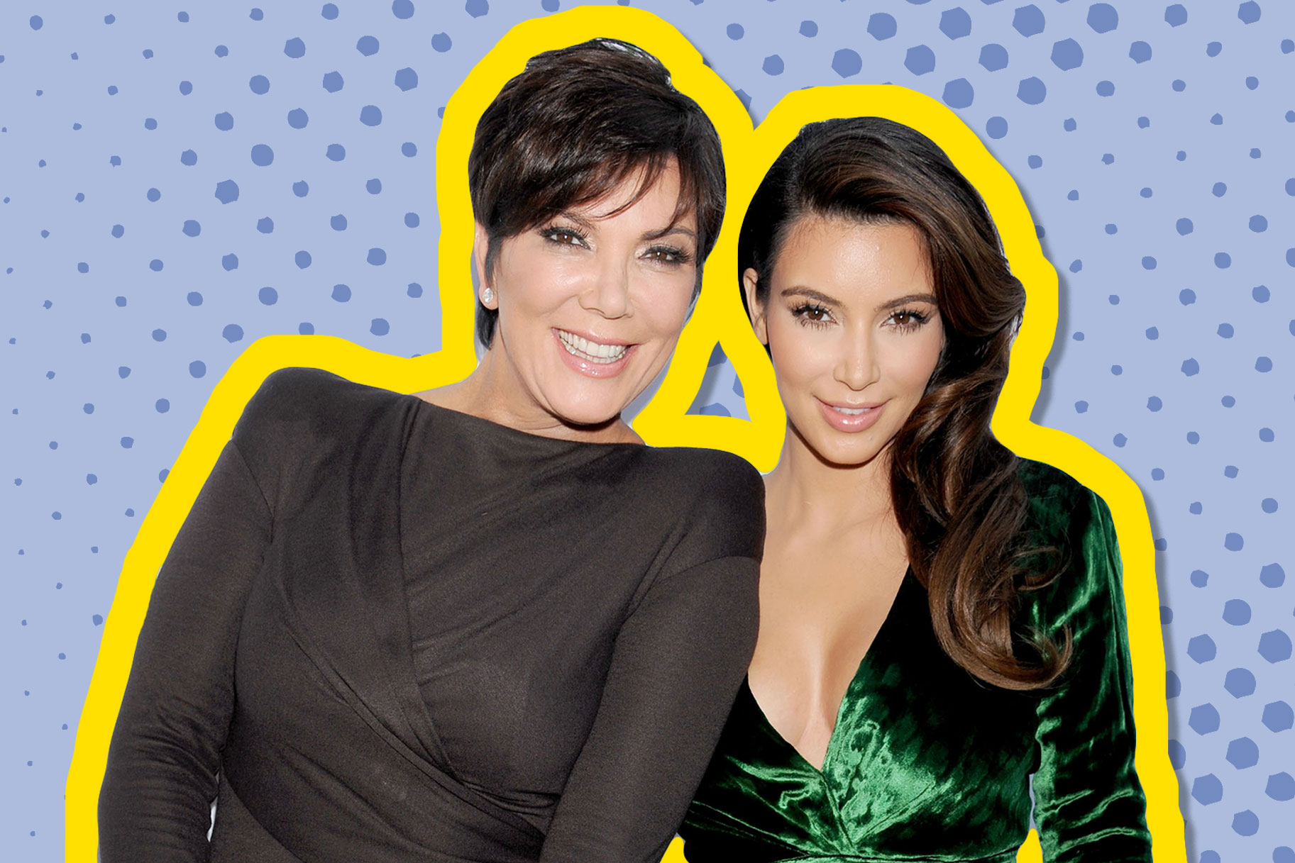 Kim Kardashian, Kris Jenner Look Like Blonde Twins in Mother's Day Pic