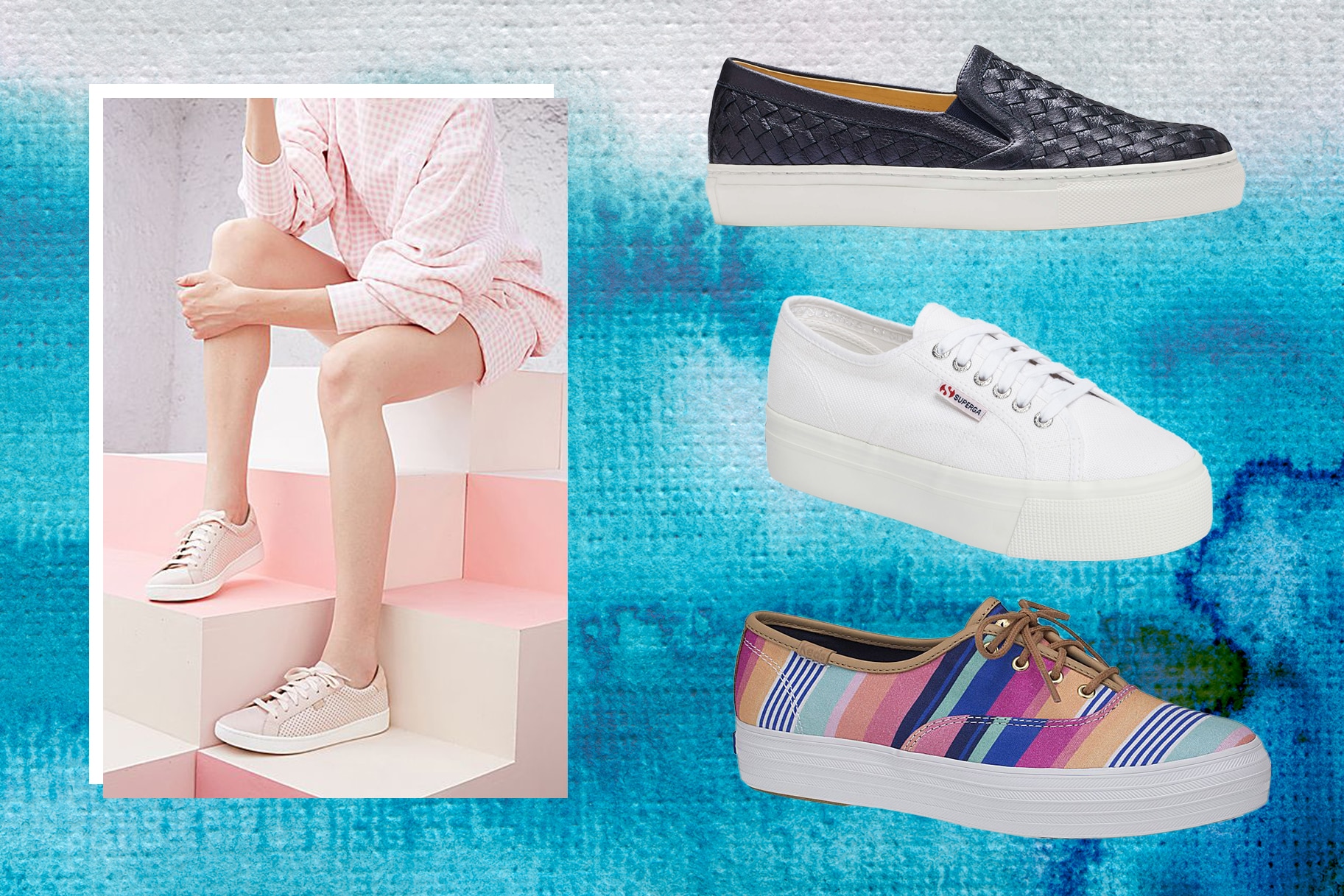 Best Sneakers to Wear with Dresses: Keds, Vans, Superga, Converse | The ...