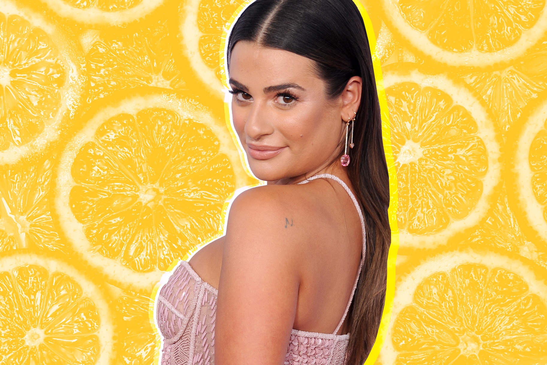 What Lea Michele Drinks Every Day For a