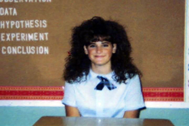 See Kim Zolciak with Dark Curly Hair in Young Throwback Photo | The ...