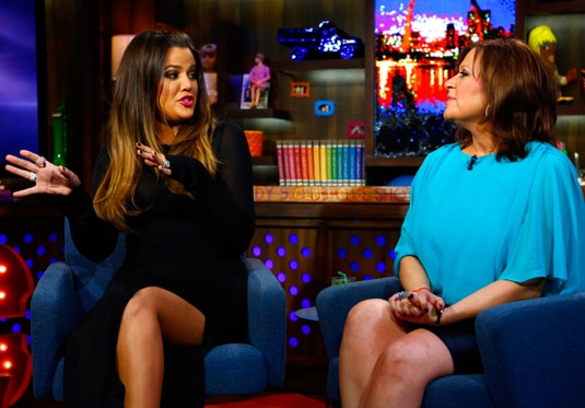 Watch Caroline Manzo And Khloe Kardashian Odom Watch What Happens Live