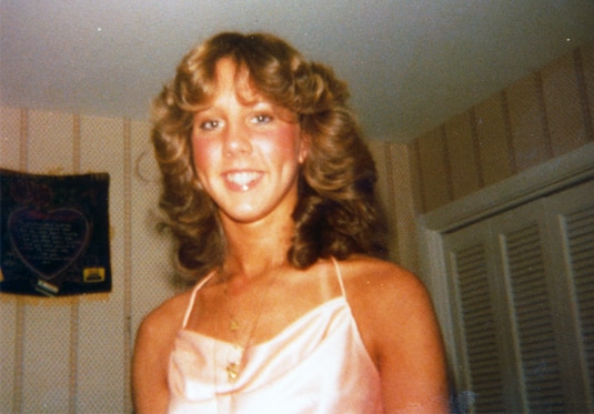 A young Vicki Gunvalson from the Real Housewives of Orange County