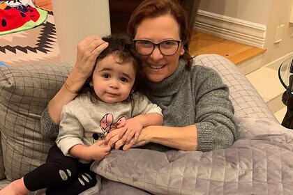 Caroline Manzo and Her Granddaughter Markie