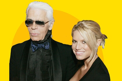 Jessica Simpson Instagram Tribute to Karl Lagerfeld: Diet Goals 