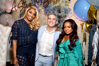 Phaedra Parks and Nene Leakes at Andy Cohen's Baby Shower