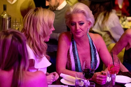 Dorinda Medley at Luann de Lesseps' Cabaret Show in Season 10 of The Real Housewives of New York City