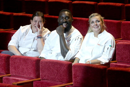 Top Chef Eric Adjepong, Sara Bradley, Kelsey Barnard Clark