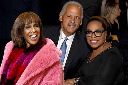 Gayle King, Oprah Winfrey, Stedman Graham