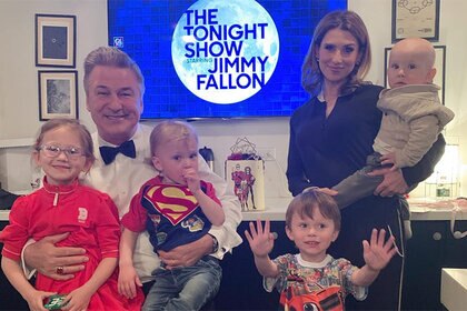 Hilaria Baldwin, Alec Baldwin, Carmen, Romeo, Rafael, Leonardo