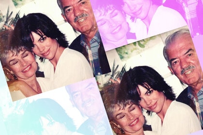 Lisa Rinna with Mother Lois and Father Frank