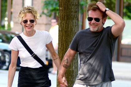 Meg Ryan and John Mellencamp