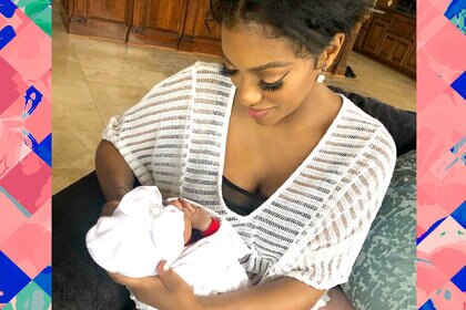 Porsha Williams with Daughter Photo