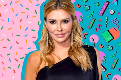 Brandi Glanville shows off her curves