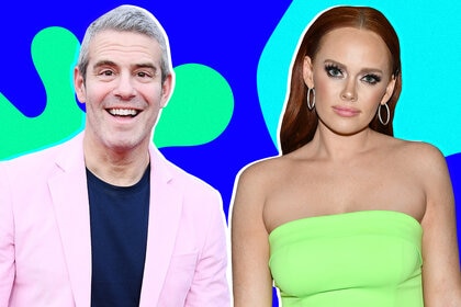 Andy Cohen and Kathryn Dennis