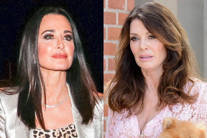 Kyle Richards and Lisa Vanderpump