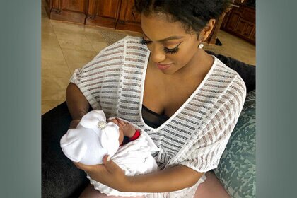 Porsha Williams and baby Pilar