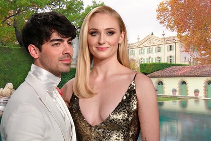 Joe Jonas and Sophie Turner RHOBH Chateau