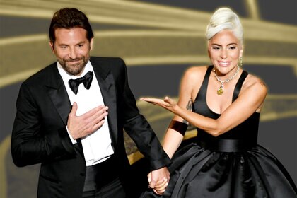 Bradley Cooper and Lady Gaga