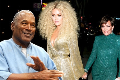 OJ Simpson, Khloe Kardashian, Kris Jenner