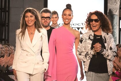 Nina Garcia, Elaine Welteroth, Brandon Maxwell, Diane von Furtstenberg