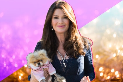 Lisa Vanderpump on Vanderpump Cocktail Garden Caesars Palace Las Vegas