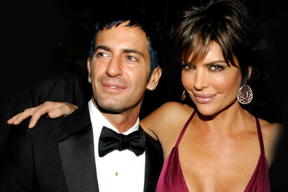 Marc Jacobs and Lisa Rinna