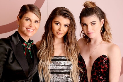 Lori Loughlin with daughters Olivia and Bella