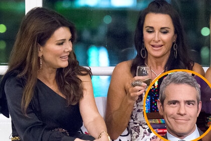 Lisa Vanderpump, Kyle Richards, Andy Cohen