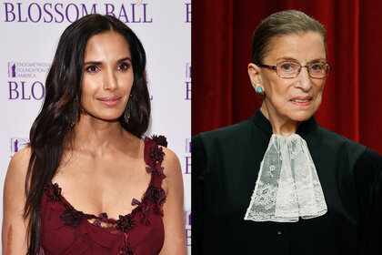 Padma Lakshmi, Ruth Bader Ginsburg