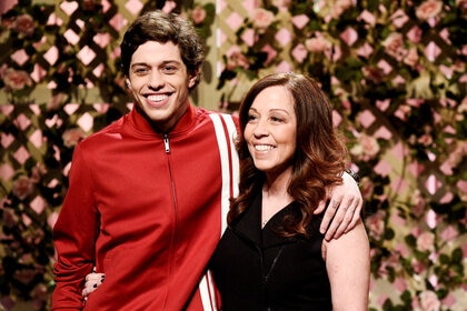 Pete Davidson and his mom